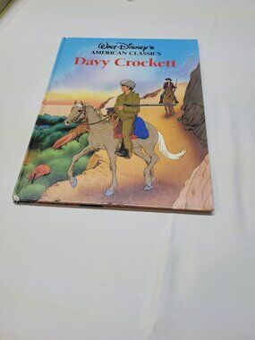 Walt Disney's American Classics Davy Crockett Hardcover Children's Book